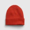 Organic Cotton Ribbed Beanie